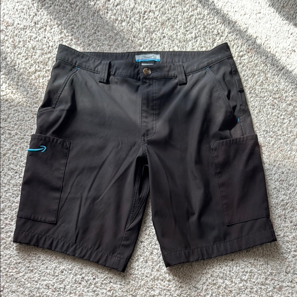 Men's Black Cargo Shorts Amazon Medium